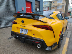 Aero Republic Carbon Fiber Rear Spoiler Wing AG Style For Toyota Supra A90 GR