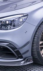 Armorextend AE Design Carbon Fiber Front Bumper Canards for Mercedes Benz W213 E63 2021-ON