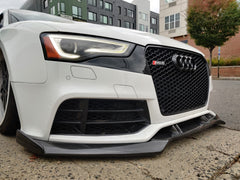 Aero Republic Carbon Fiber Front Lip For Audi RS5 B8 2013-2015