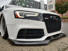 Aero Republic Carbon Fiber Front Lip For Audi RS5 B8 2013-2015
