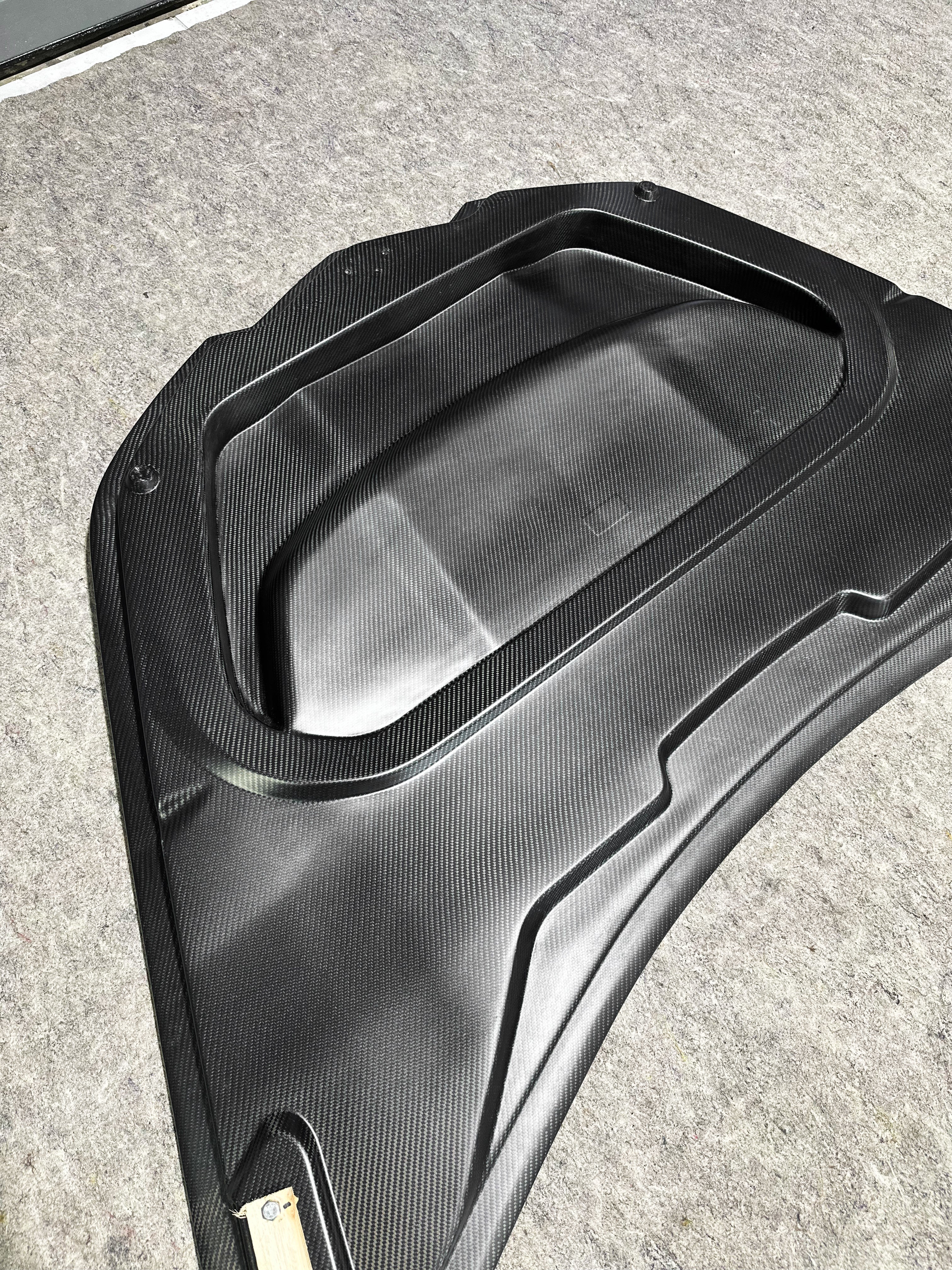 Aero Republic Carbon Fiber Hood Bonnet ST Style for Corvette C8 aftermarket parts 