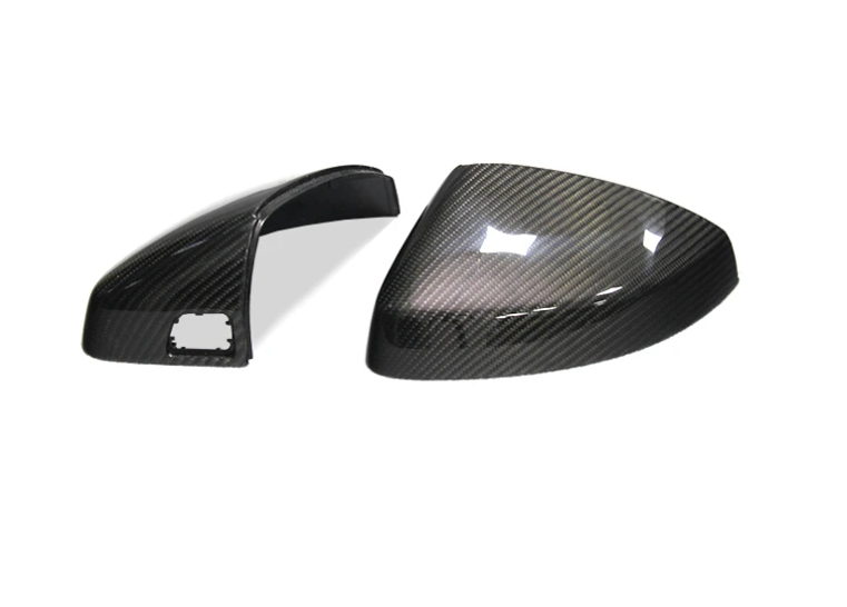 Aero Republic Carbon Fiber Mirror Caps Replacement or Cover For Audi RS3 S3 A3 2017-2020 8V.5