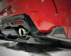Aero Republic Carbon Fiber Rear Diffuser & Rear Canards VRS Style For Toyota Supra A90 GR