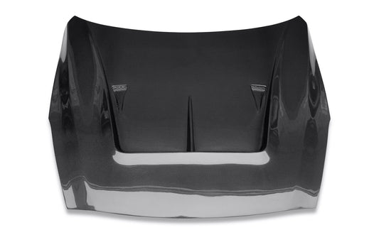 Aero Republic Double-sided Carbon Fiber Hood Bonnet CBA DBA LBV2 Style for GTR R35 2008-2016