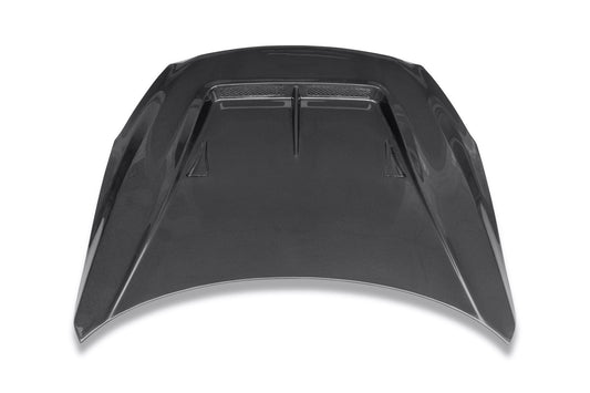 Aero Republic Double-sided Carbon Fiber Hood Bonnet CBA DBA LBV2 Style for GTR R35 2008-2016