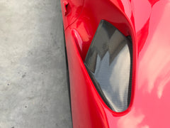 Aero Republic Ferrari 488 Carbon Fiber Side Vents Replacement
