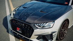 Armorextend AE Design Carbon Fiber Hood Bonnet for Audi RS4 S4 A4 B9 B9.5
