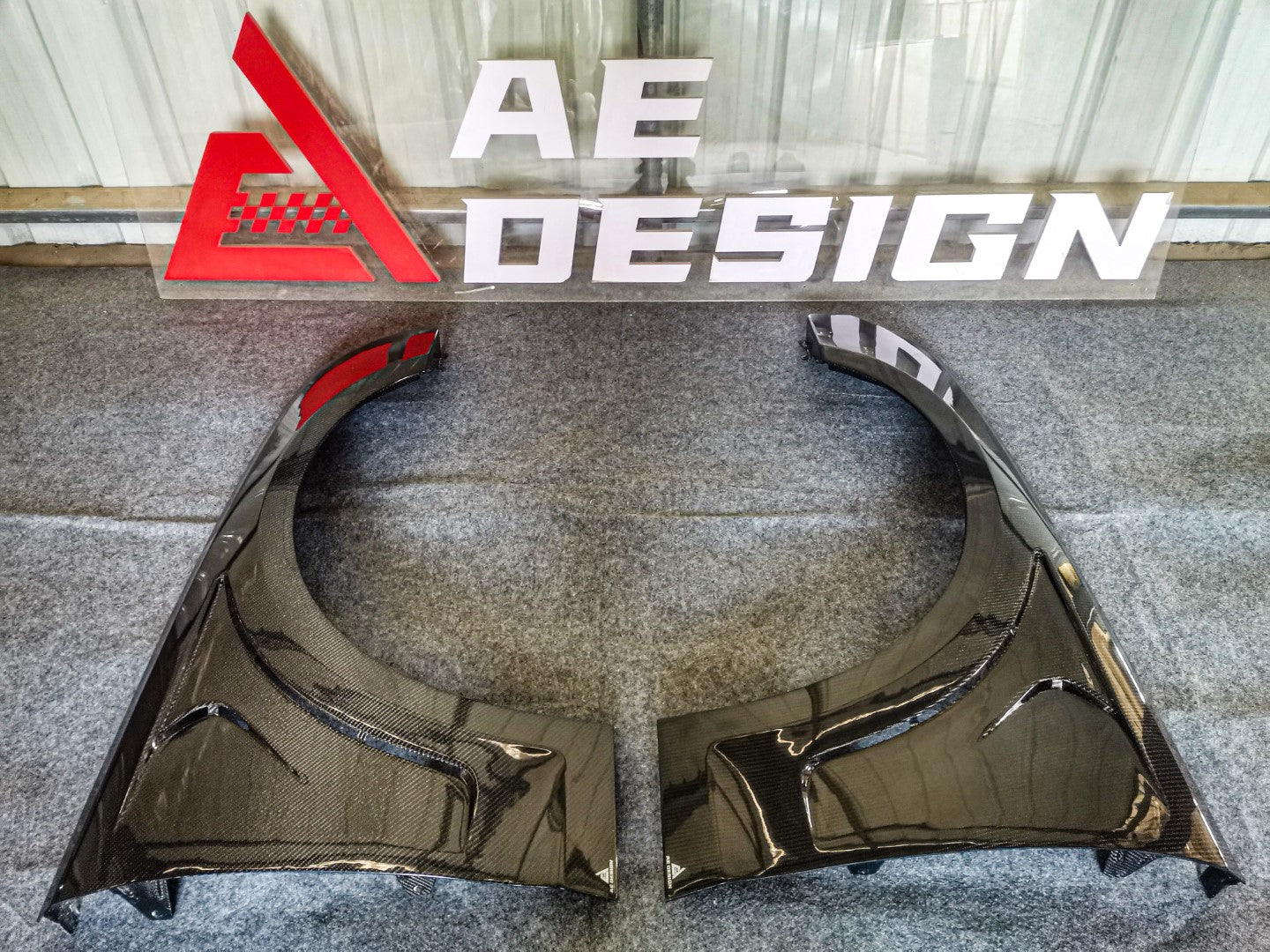Armorextend AE Design Carbon Fiber Front Fenders for Audi RS4 S4 A4 B9 B9.5