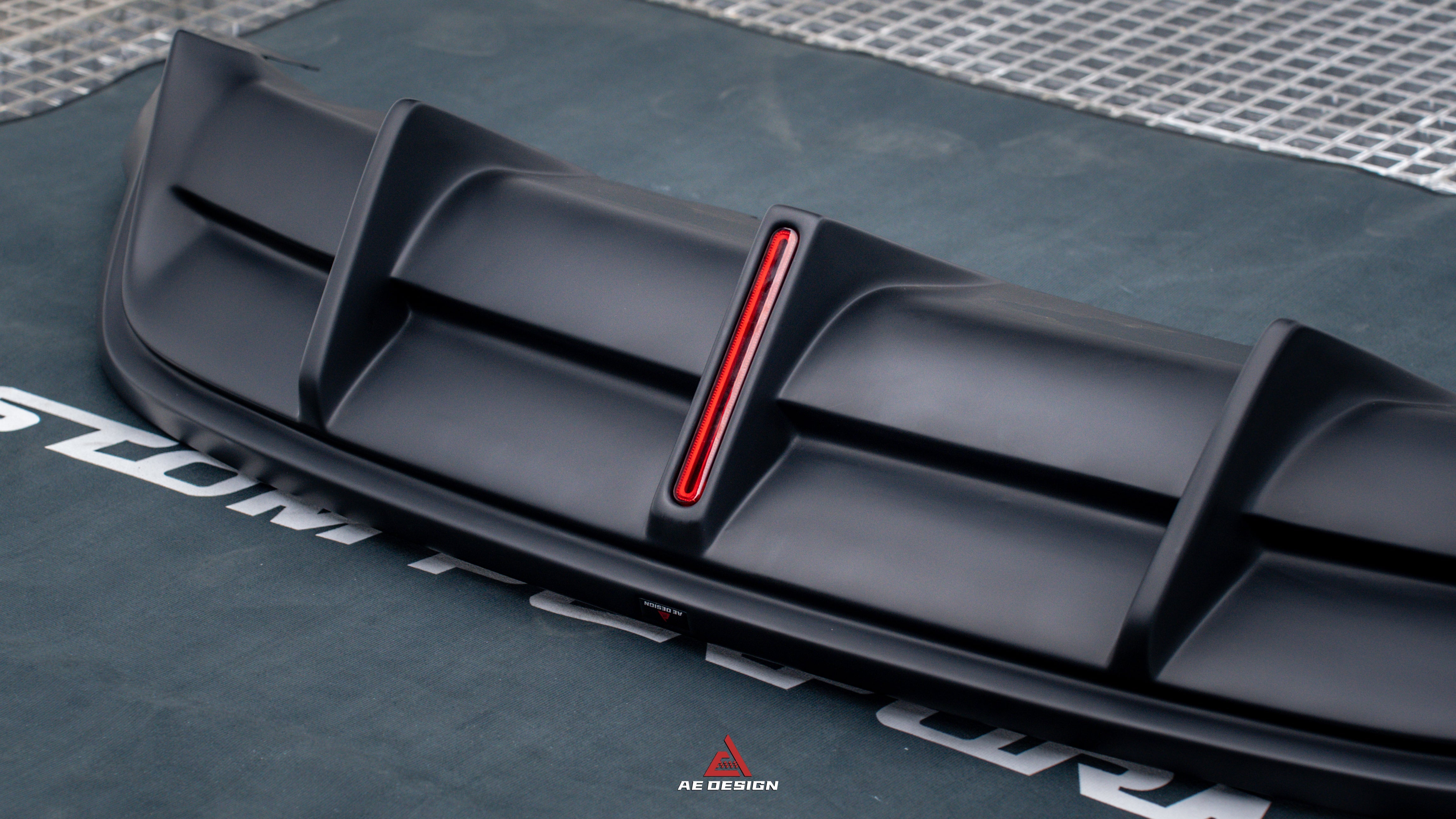 Armorextend Plustic ABS Rear Diffuser for Tesla Model Y – Carbon