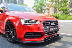 CMST Tuning Carbon Fiber Front Lip for Audi A3 S-Line S3 2014 - 2016