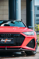 BCTXE Carbon Fiber Front Lip Splitter for Audi RS7 C8 2020-ON
