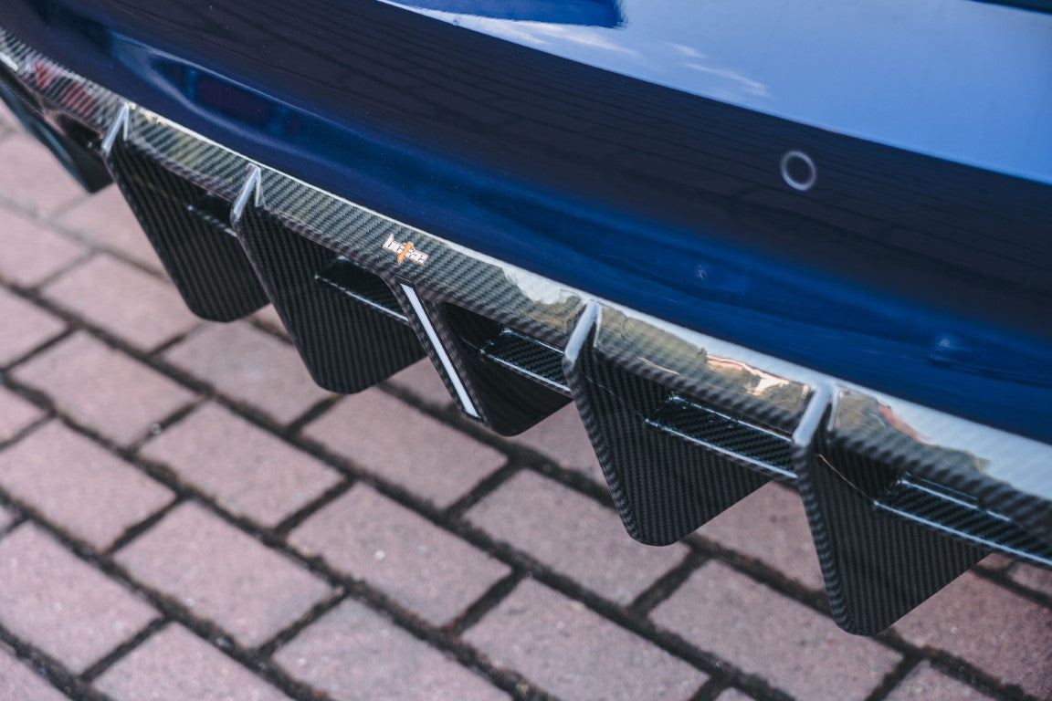 BCTXE Tuning Pre-preg Carbon Fiber Rear Diffuser Ver.1 for Audi S4 2020-ON B9.5
