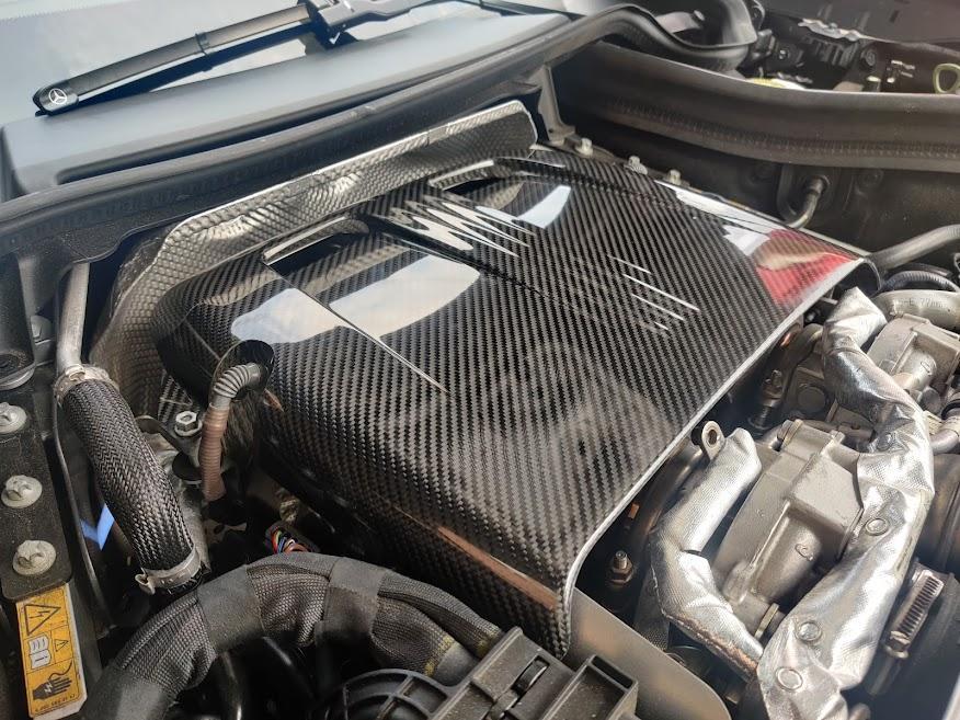 CMST Carbon Fiber Engine Cover for Mercedes Benz AMG GT & GTS & GTC & GTR 2015-ON