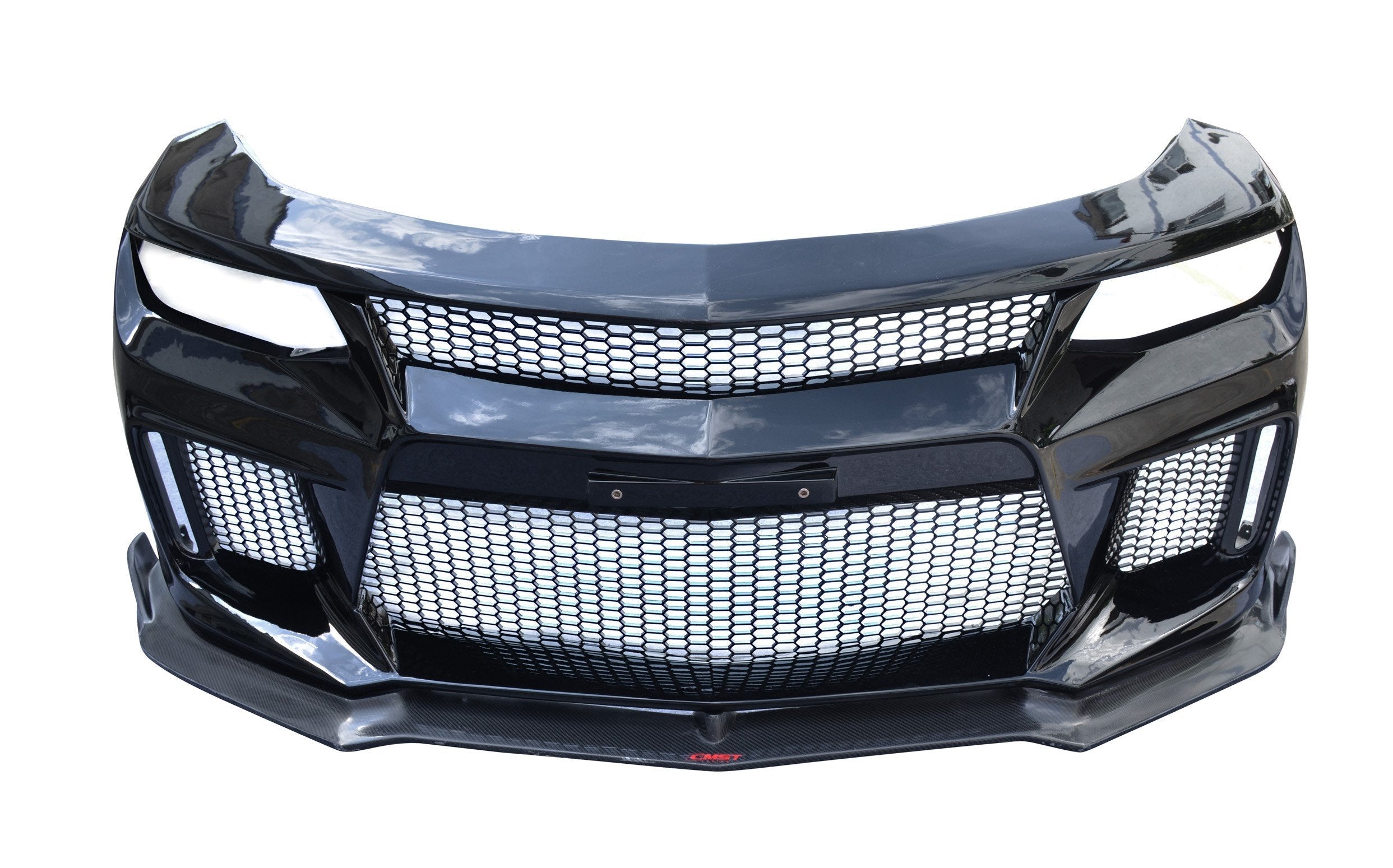 CMST Tuning Partial Carbon Fiber Front Bumper & Front Lip for Chevrolet Camaro 2016-2020