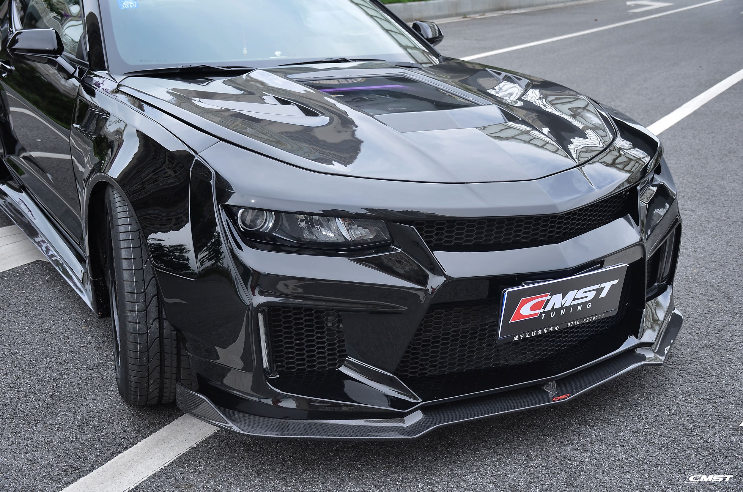 CMST Carbon Fiber Transparent Hood for Chevrolet Camaro 6th Gen 2016-ON