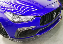 CMST Carbon Fiber Front Bumper Insert Trim for Maserati Ghibli 2014-2017