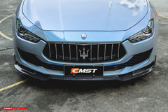 CMST Tuning Carbon Fiber Front Upper Valences for Maserati Ghibli 2018-ON