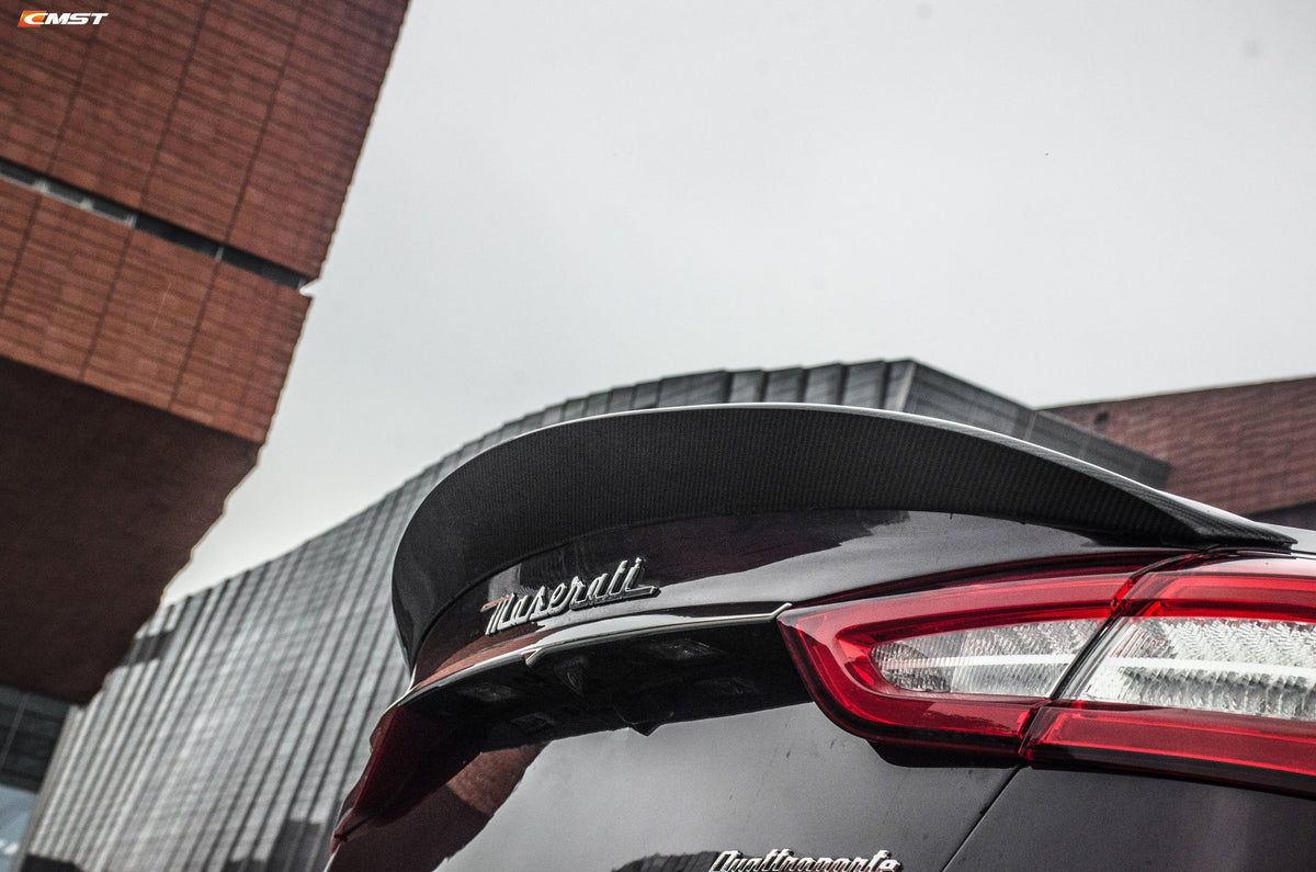 CMST Carbon Fiber Rear Spoiler for Maserati Quattro Porte 2013-2016
