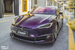 CMST Carbon Fiber Front Lip for Tesla Model S 2016-2019