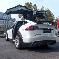 CMST Carbon Fiber Rear Diffuser for Tesla Model X 2016-2021