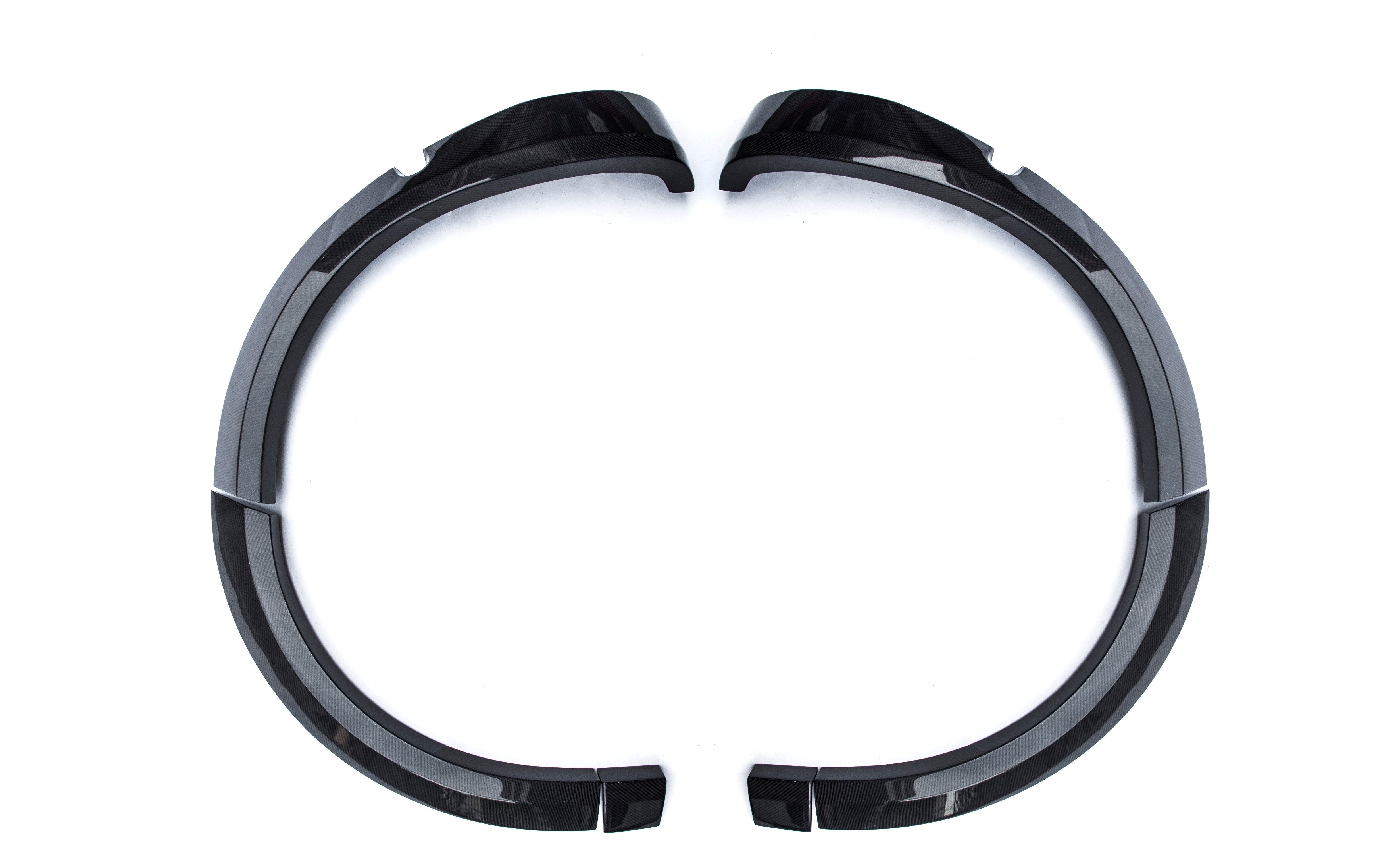 CMST Carbon Fiber Widebody Wheel Arches ( 10 Pcs ) for Tesla Model X 2016-2021