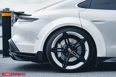 CMST Tuning Carbon Fiber Rear Diffuser & Canards for Porsche Taycan Turbo & Turbo S