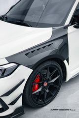 CMST Tuning Pre-preg Carbon Fiber Front Fenders for Honda Civic Type-R FL5 - performance speedshop