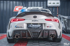 CMST Tuning Carbon Fiber Replacement Rear Diffuser for Toyota GR Supra A90 A91 2020 2021 2022