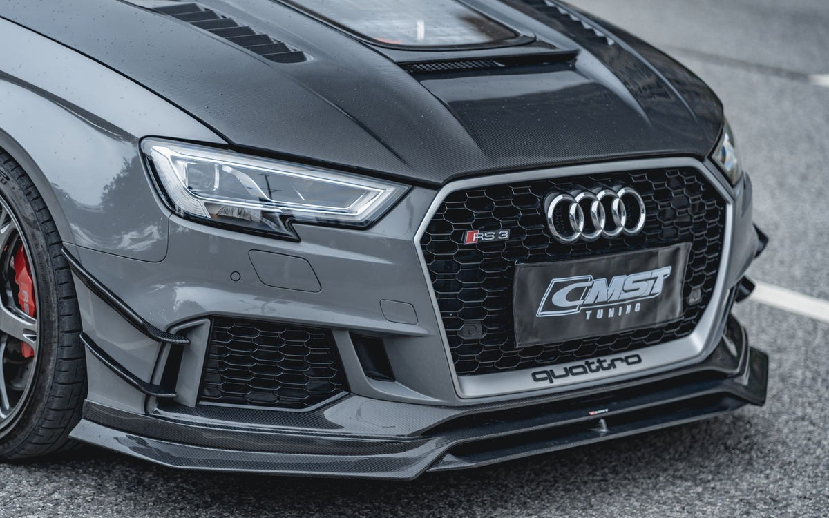 CMST Tuning Carbon Fiber Front Lip for Audi RS3 2018-2020