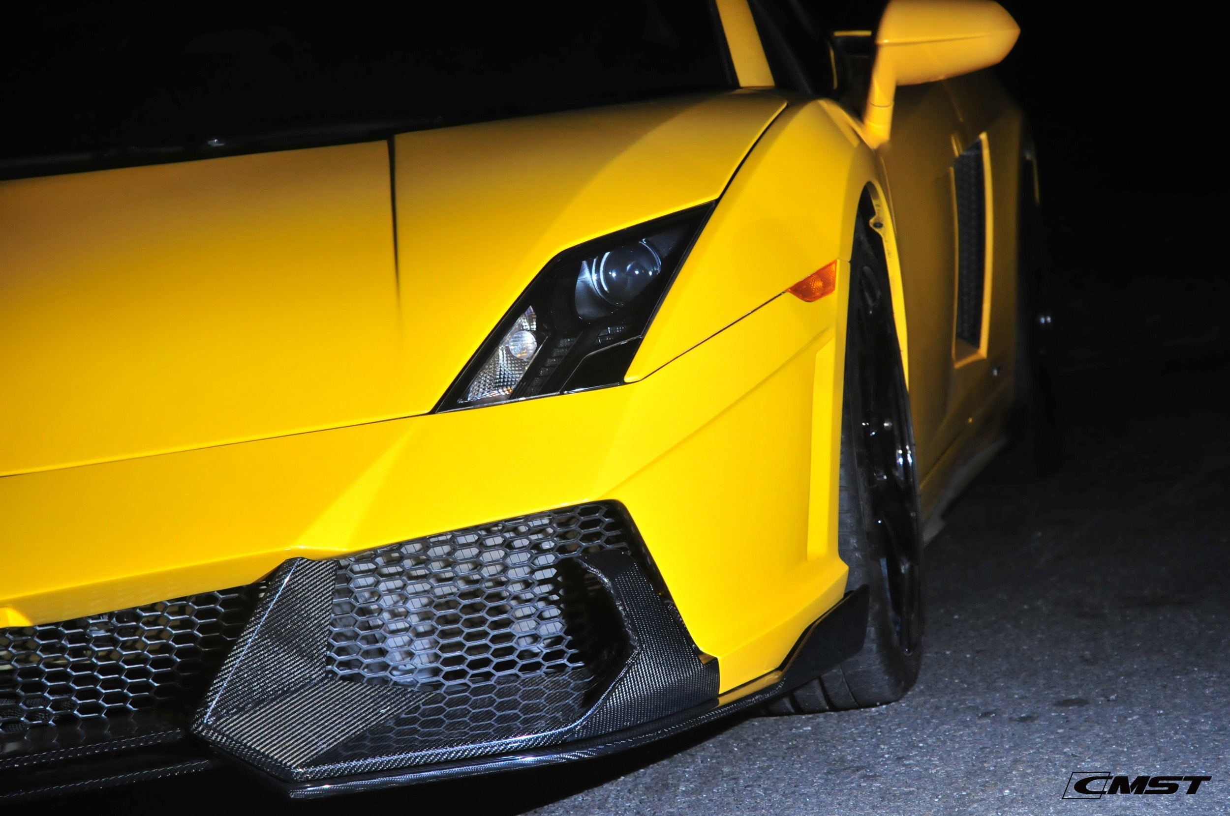 CMST Tuning Carbon Fiber Front Bumper & Front Lip for Lamborghini Gallardo 2009-2014