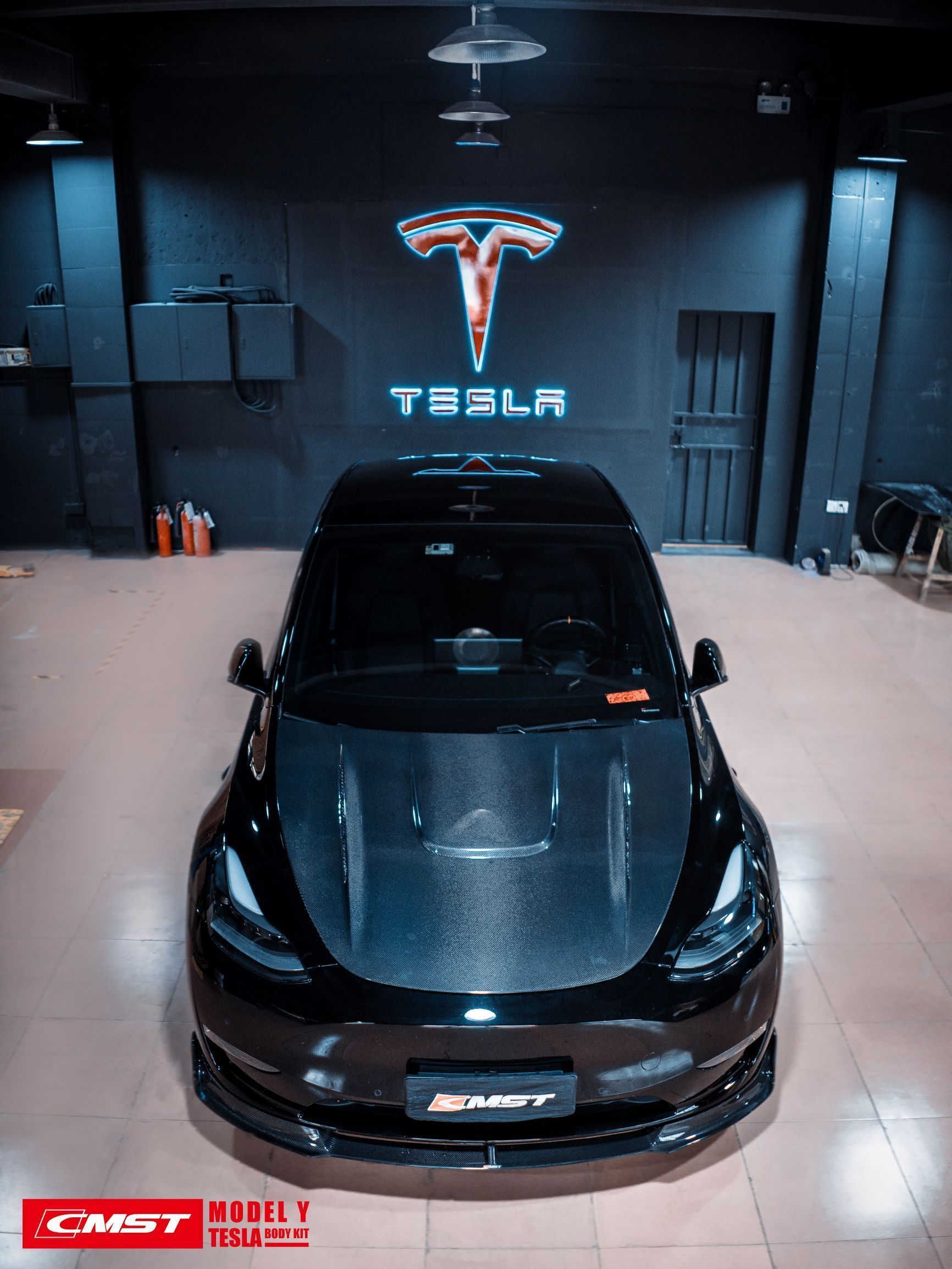 CMST Tuning Carbon Fiber Front Lip Ver.1 for Tesla Model Y