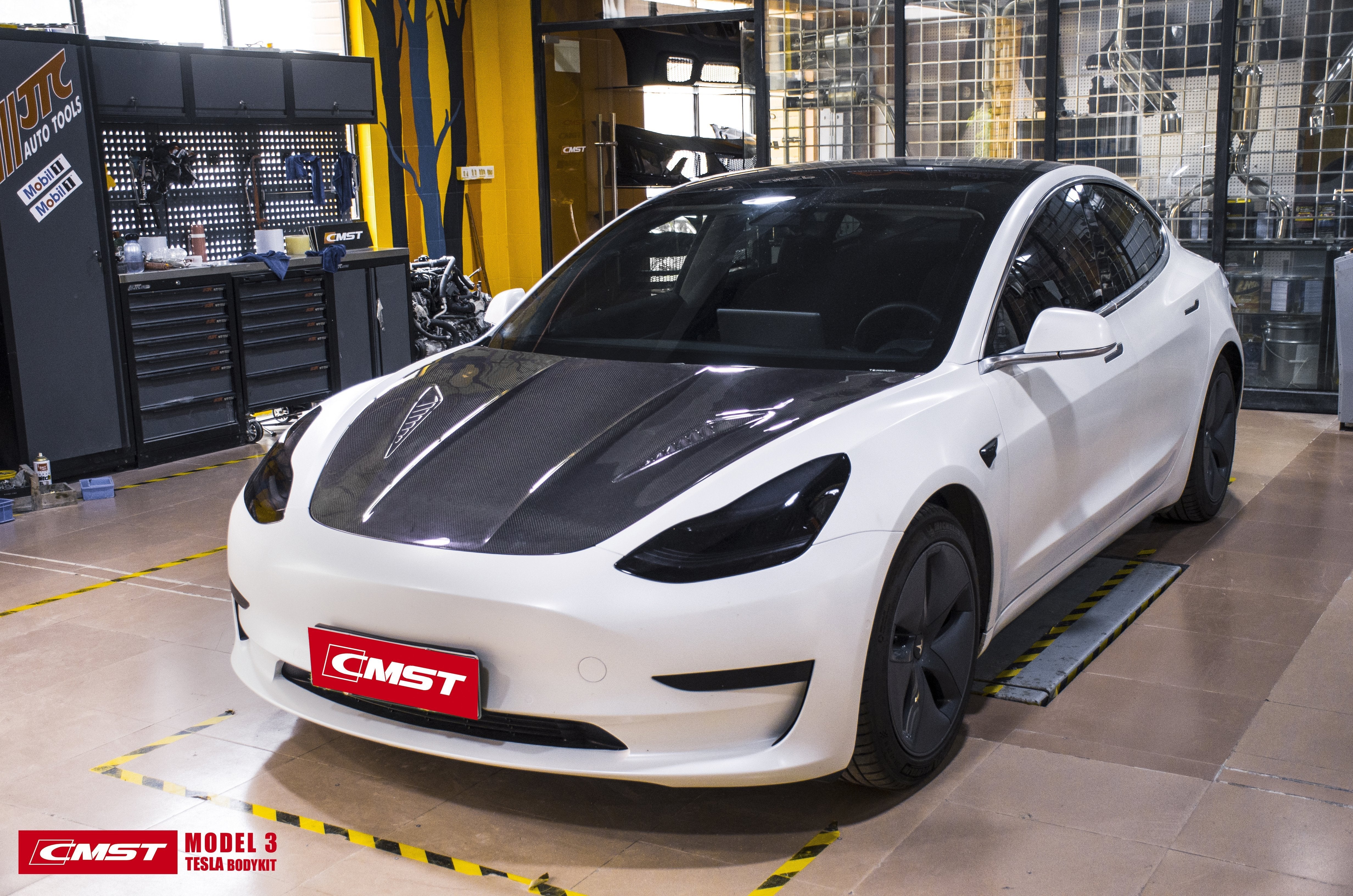 CMST Tuning Carbon Fiber Hood Ver.2 for Tesla Model 3