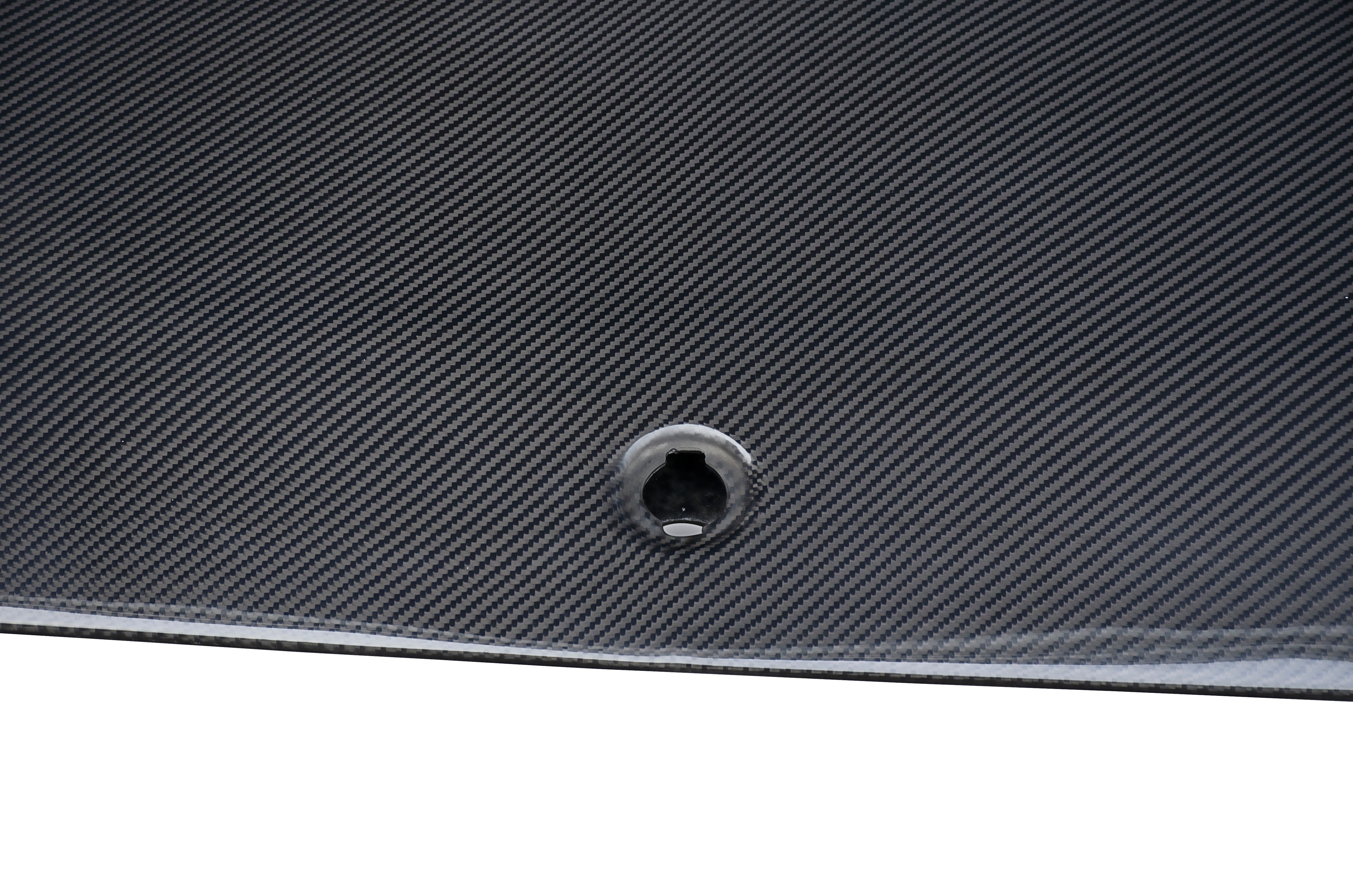 CMST Tuning Carbon Tempered Glass Transparent Hood For Mercedes Benz 2015-2020 AMG C63 Sedan Coupe 2 Door 4 Door