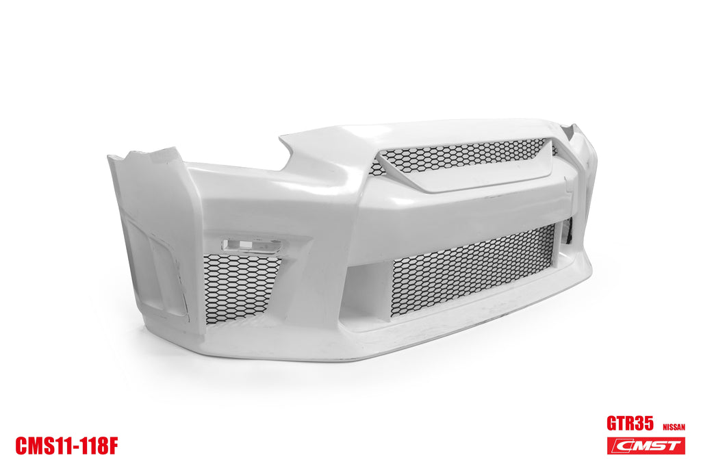 CMST Tuning Stage 2 Front Bumper & Front Lip for Nissan GTR GT-R R35 2 ...