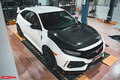 CMST Tuning Carbon Fiber Front Lip Splitter for Honda FK8 Civic Type-R