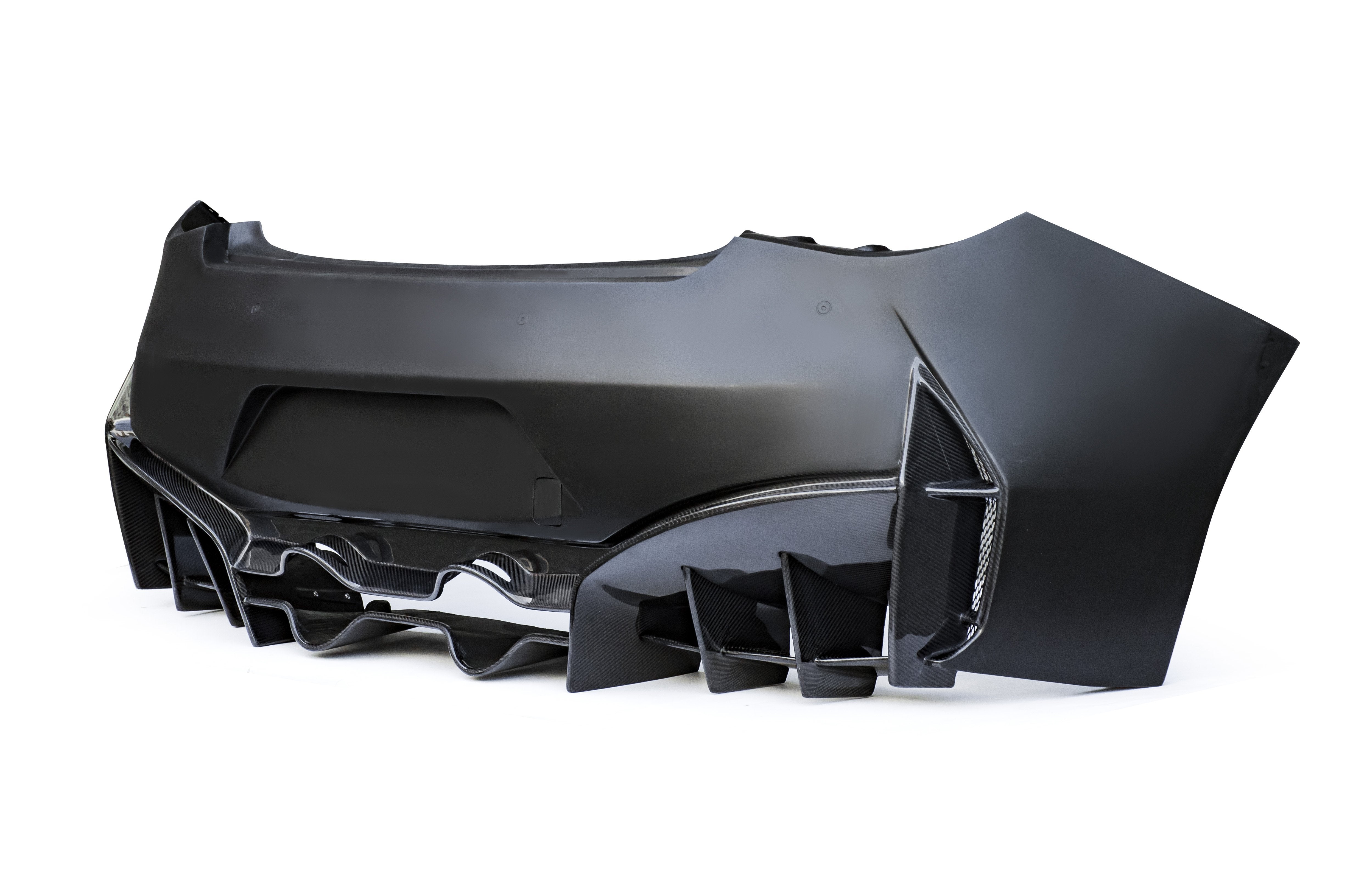 CMST Tuning Carbon Fiber Rear Bumper & Diffuser for Infiniti Q60 to Project Black S concept 2017-2022