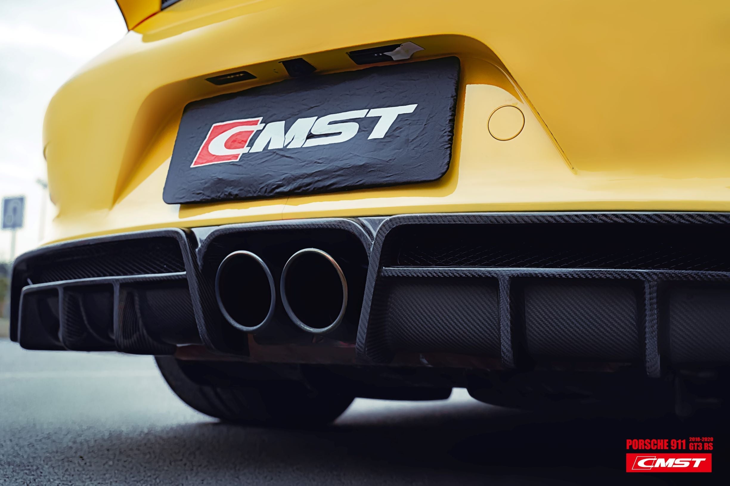 CMST Tuning Carbon Fiber Rear Diffuser for Porsche  991 991.2 GT3RS