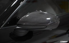 CMST Tuning Pre-preg Carbon Fiber Mirror Cap Replacement for Porsche 911 992 & Taycan