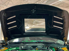 CMST Tuning Tempered Glass Carbon Fiber Hood Bonnet for Infiniti G37 4 Door Sedan