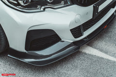 CMST Tuning Carbon Fiber Front Lip Splitter for BMW 3 Series G20 M340i 330i 2019-2022
