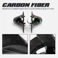 EPR Carbon Fiber Aero Mirror replacement for Honda Civic FK7 Hatchback FK8 Type-R 2017-ON