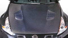 EPR Carbon Fiber Hood VRS Style for Nissan 370Z Z34 Fairlady Z Vented