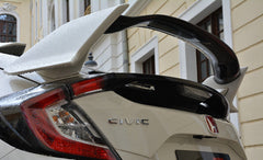 EPR Carbon Fiber VRS AR1 Style Rear Wing Flap for Honda Civic FK7 Hatchback FK8 Type-R 2017-ON