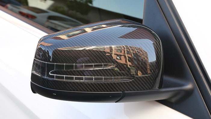 Aero Republic Carbon Fiber Mirror Cover Replacement For Mercedes Benz W204 W211 W207 W221 C117 W218 W216 X204