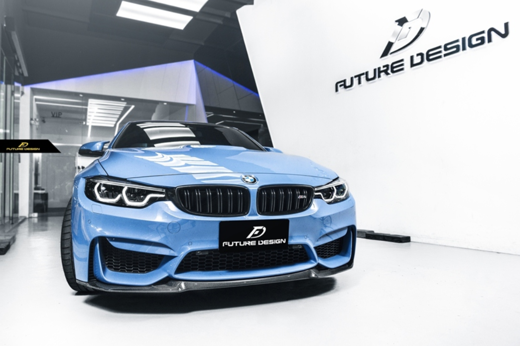 Future Design Carbon CS Carbon Fiber Front Lip for BMW F80 F82 F83 M3 M4
