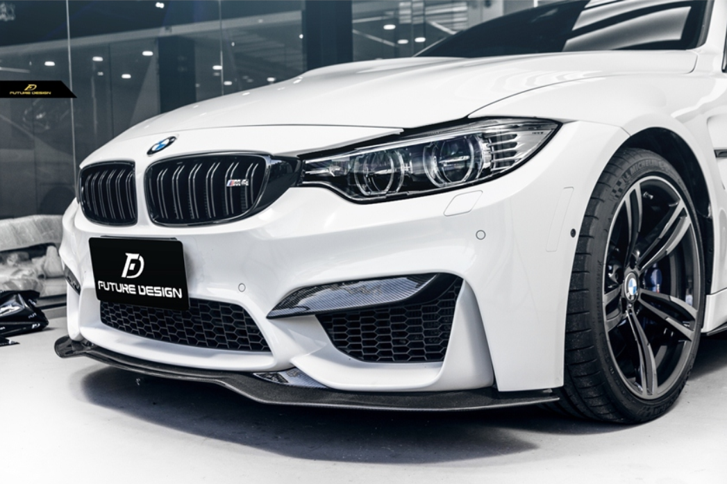 Future Design Carbon PSM Style Carbon Fiber Front Lip for BMW F80 F82 F83 M3 M4
