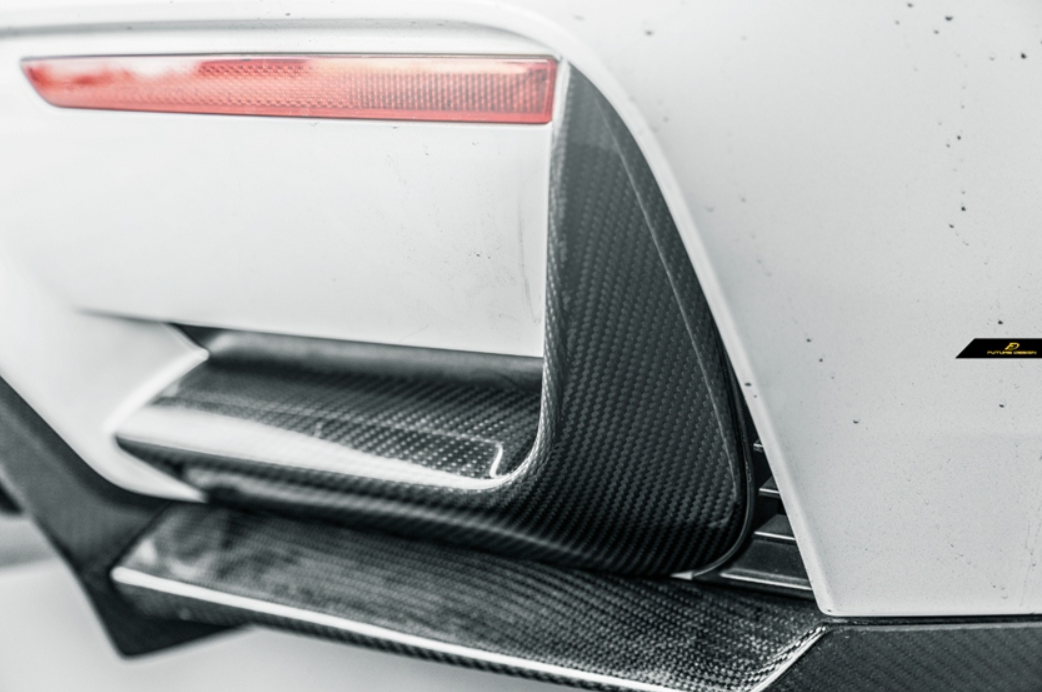 Future Design Carbon Rear Bumper Trim Carbon Fiber for BMW F80 F82 F83 M3 M4