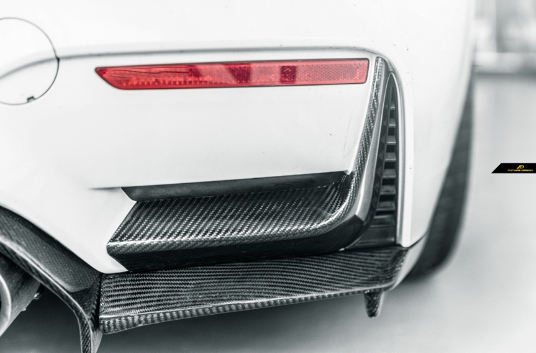 Future Design Carbon Rear Bumper Trim Carbon Fiber for BMW F80 F82 F83 M3 M4