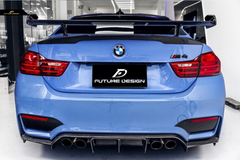 Future Design Carbon MP DTM Carbon Fiber Rear Spoiler for BMW F80 M3 F82 F83 M4