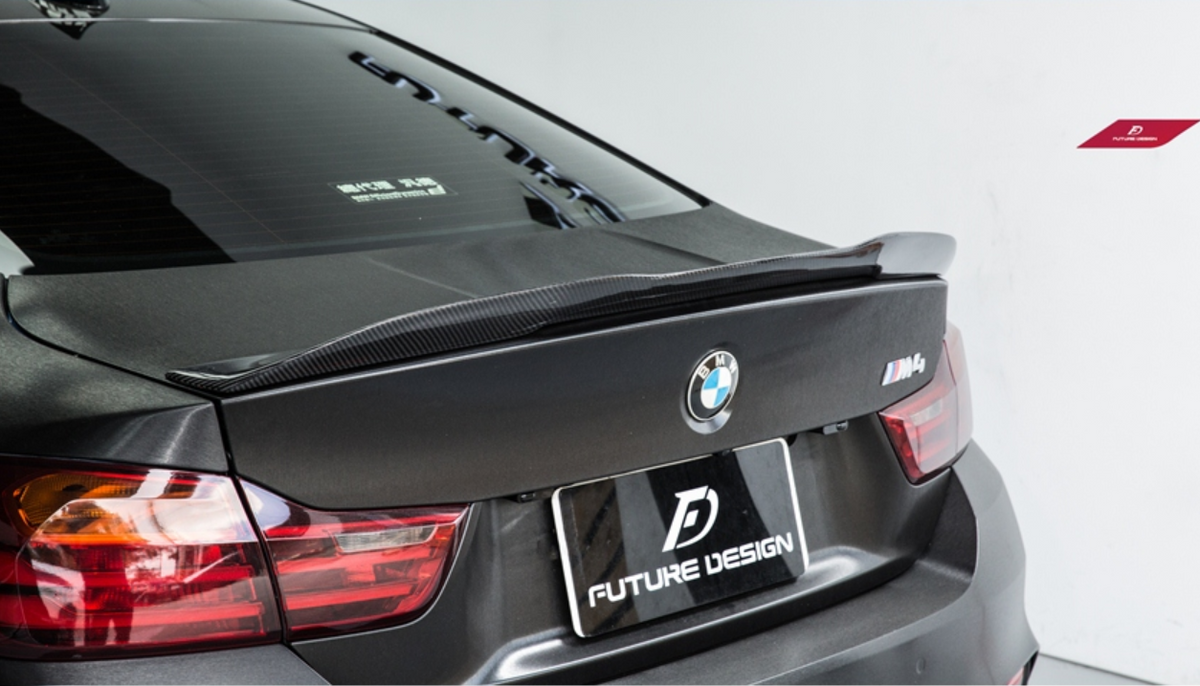 Future Design Carbon PSM Carbon Fiber Rear Spoiler BMW F82 M4